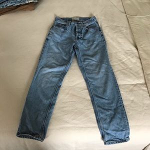 Everlane high rise cheeky straight jean